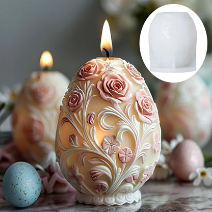 TheHearth&Haven™ Easter Relief Egg Candle