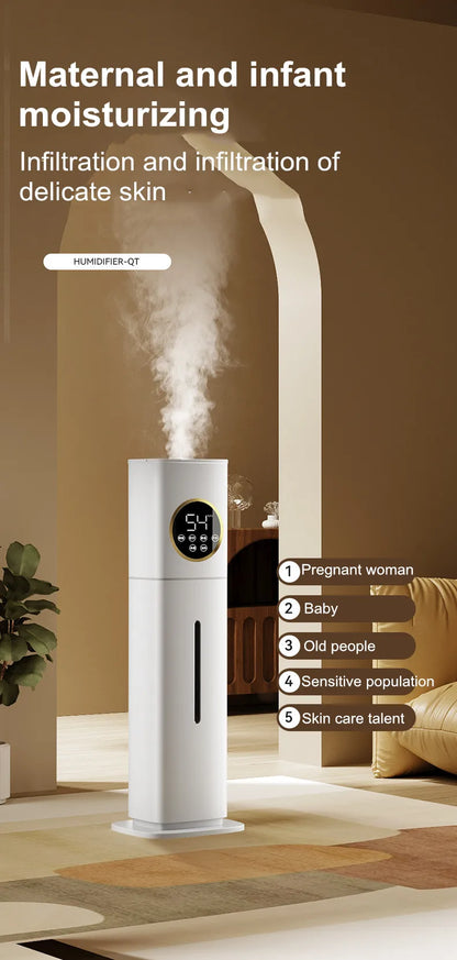 TheHearth&Haven™ Outdoor type electric humidifier with a capacity of 8 liters 220 V