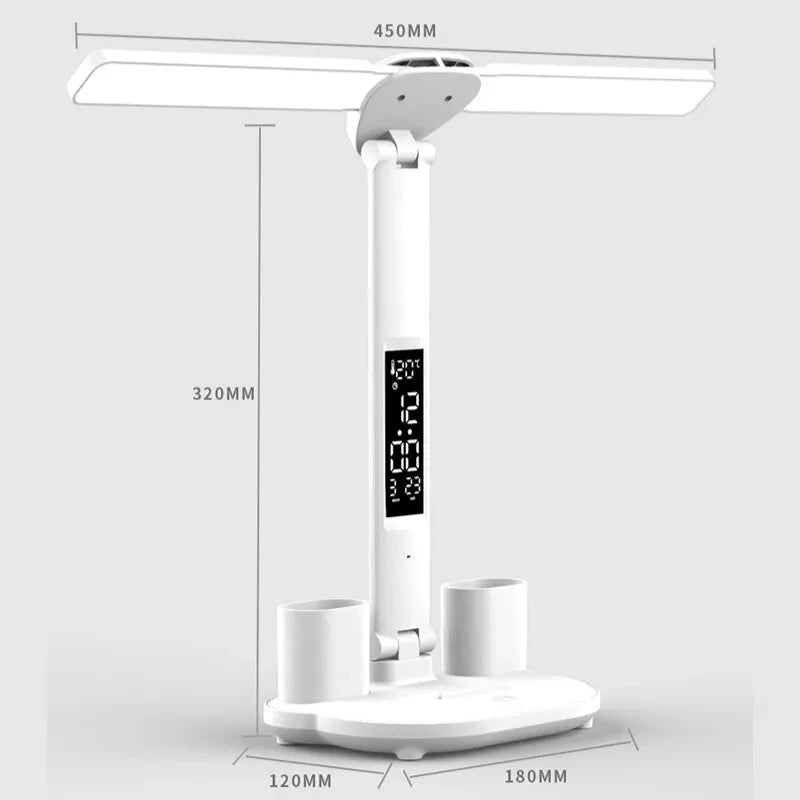 TheHearth&Haven™ Rechargeable LED Clock Dimmable