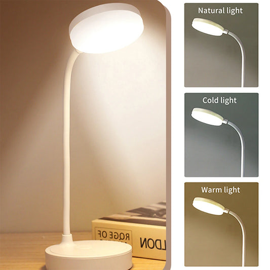 TheHearth&Haven™ Table Light Support 3 Color Stepless Dimming Eye Protection Bedroom Bedside Lamp