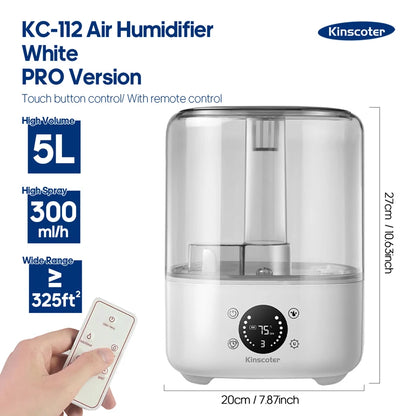 TheHearth&Haven™ KINGSCOTE 3L Air Humidifier Professional Large Capacity