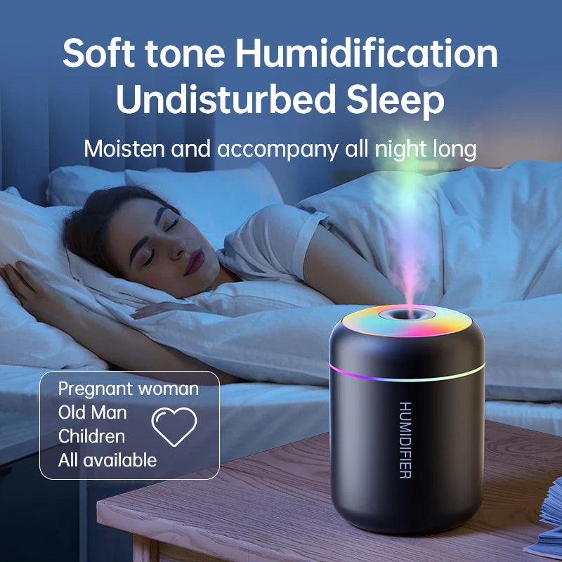 TheHearth&Haven™ Mini Air Humidifier 180ML