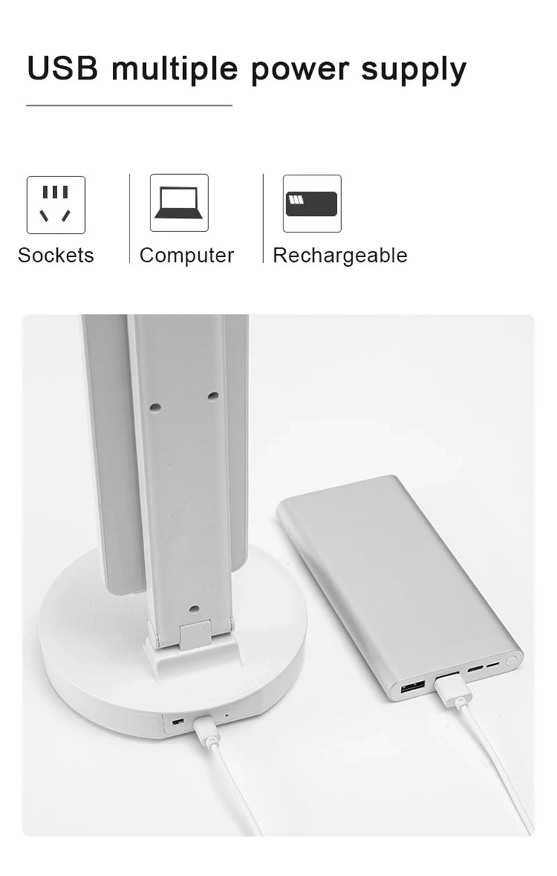 TheHearth&Haven™ Rechargeable LED Clock Dimmable