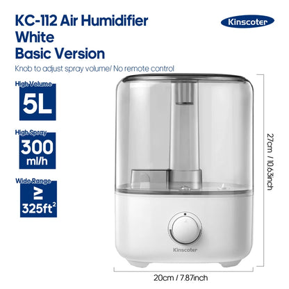 TheHearth&Haven™ KINGSCOTE 3L Air Humidifier Professional Large Capacity