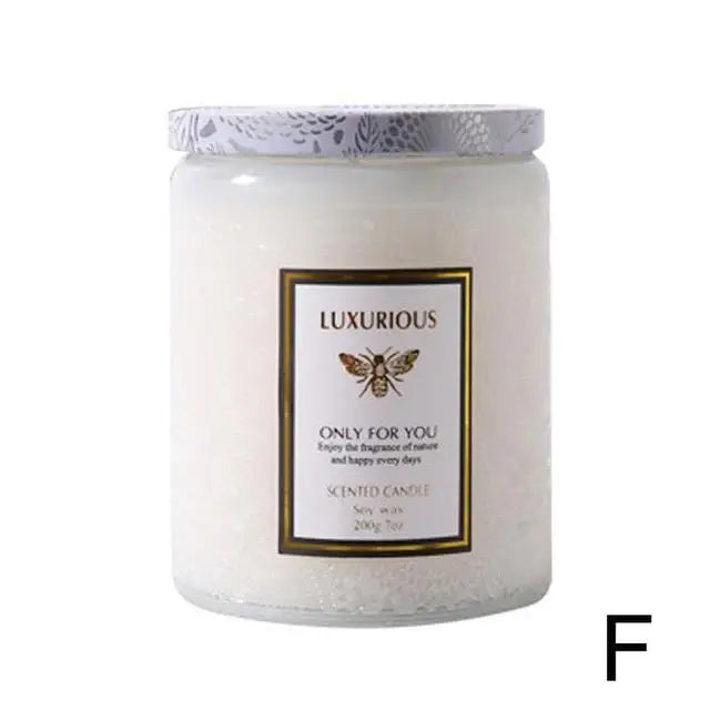 TheHearth&Haven™ Soy wax candle with smokeless fragrance