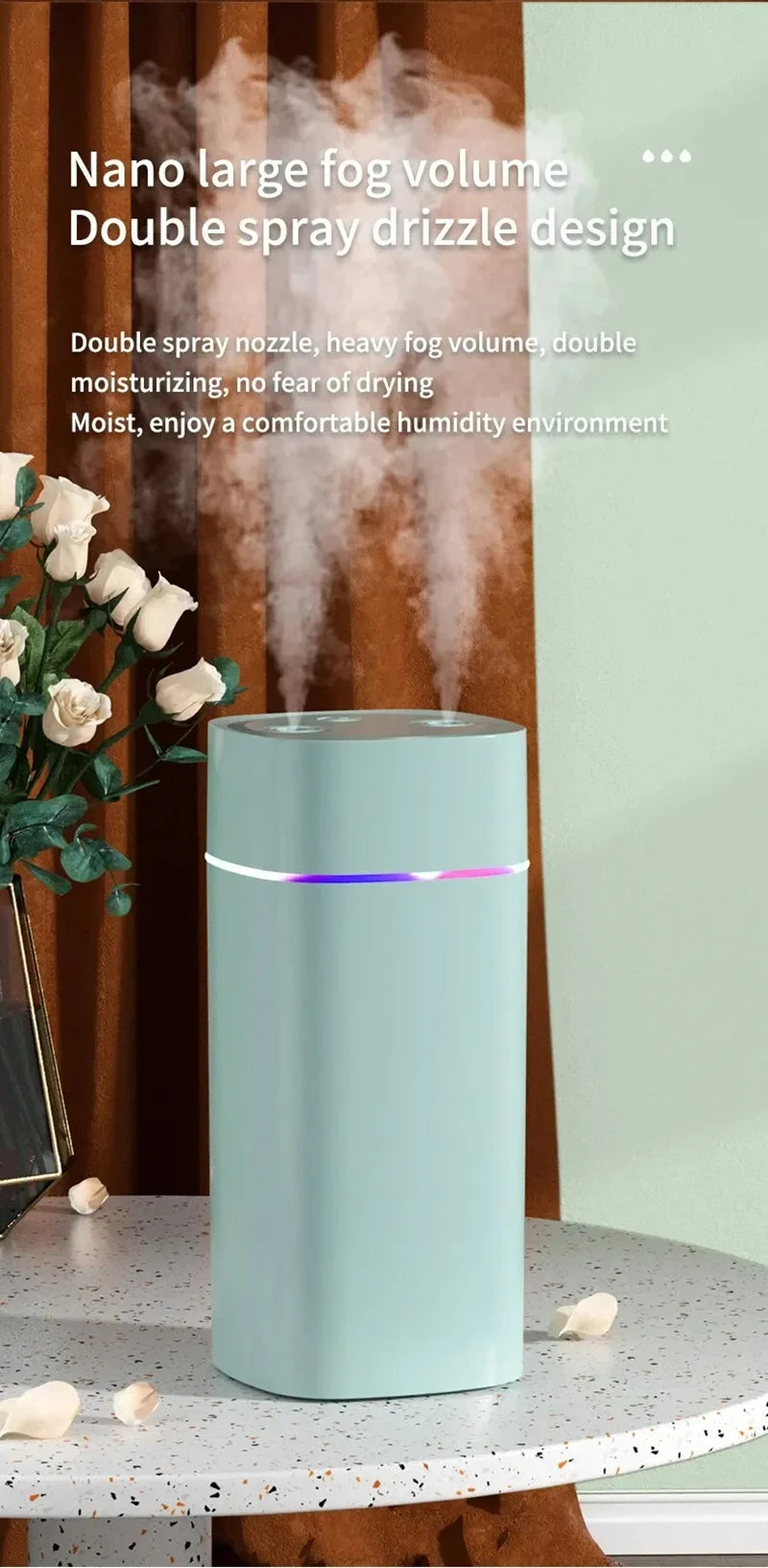 TheHearth&Haven™ Xiaomi Dual Spray Humidifier