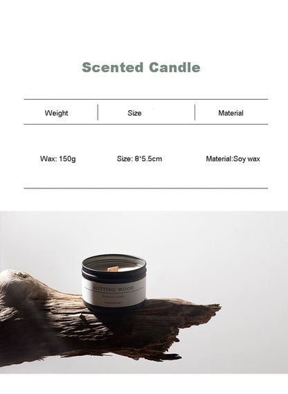 TheHearth&Haven™ Classic Home Decorative Candles Dried Flower