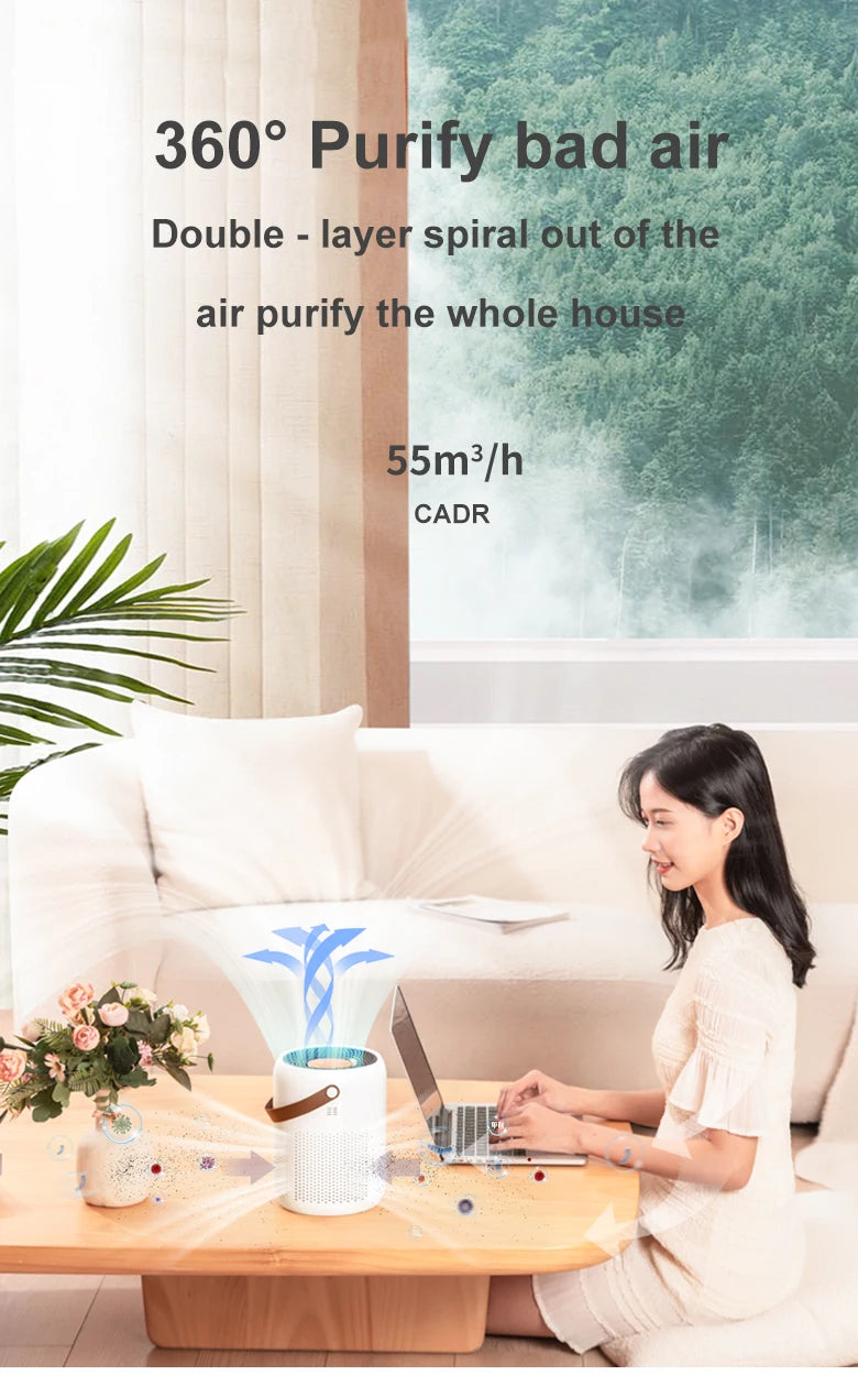 TheHearth&Haven™ Portable Air Cleaner Perfume for Desktop Office