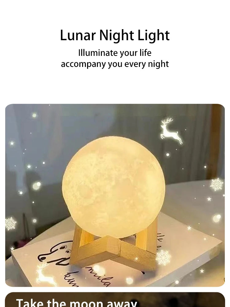 TheHearth&Haven™ Moon Night Light